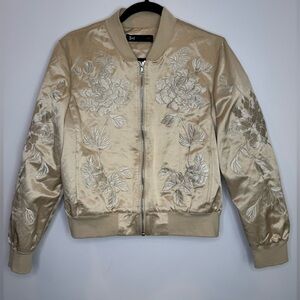 3 X 1 Suka satin embroidered bomber jacker as seen on varsity size medium